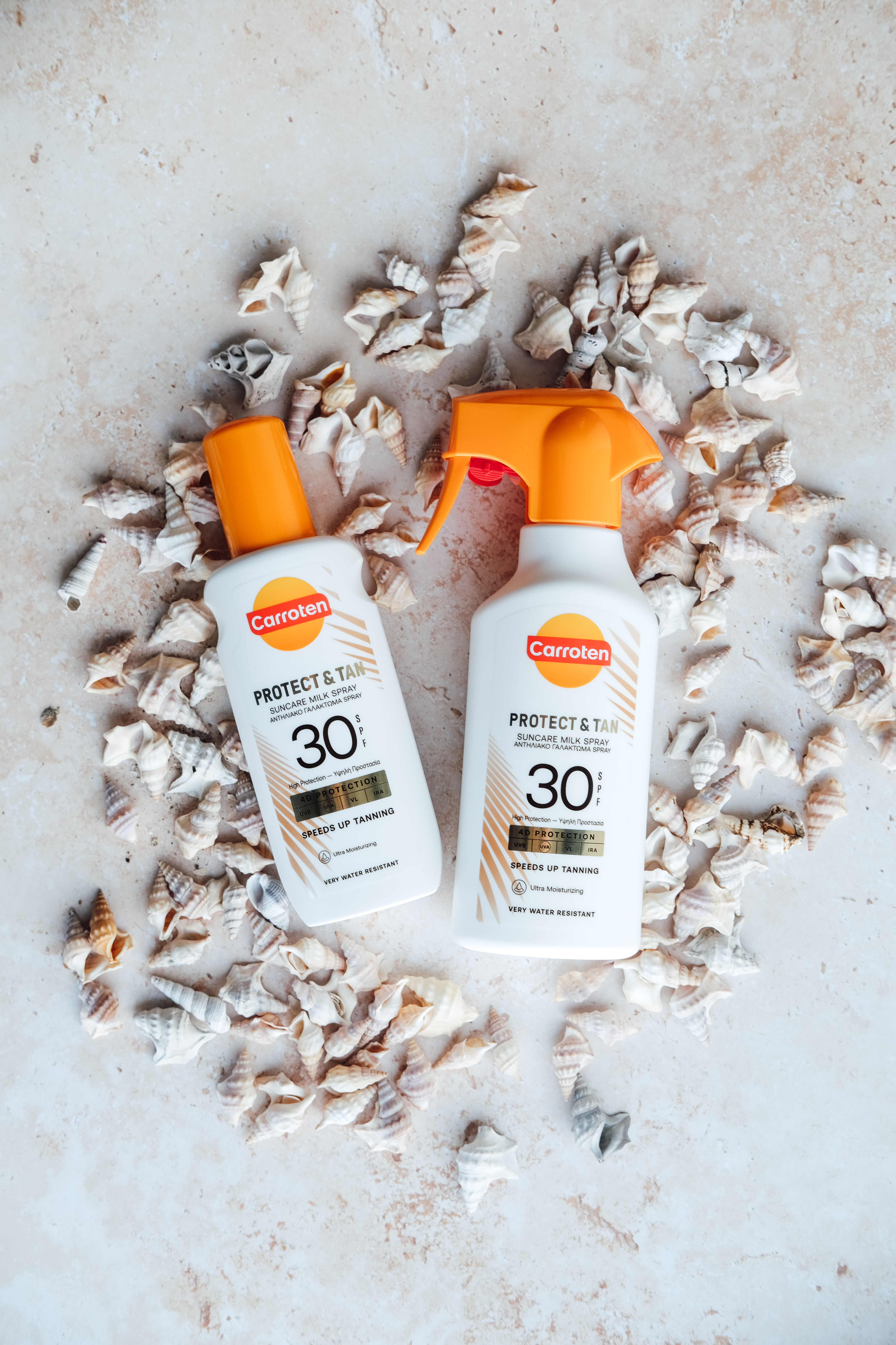Carroten Protect & Tan Milk Spray SPF 30