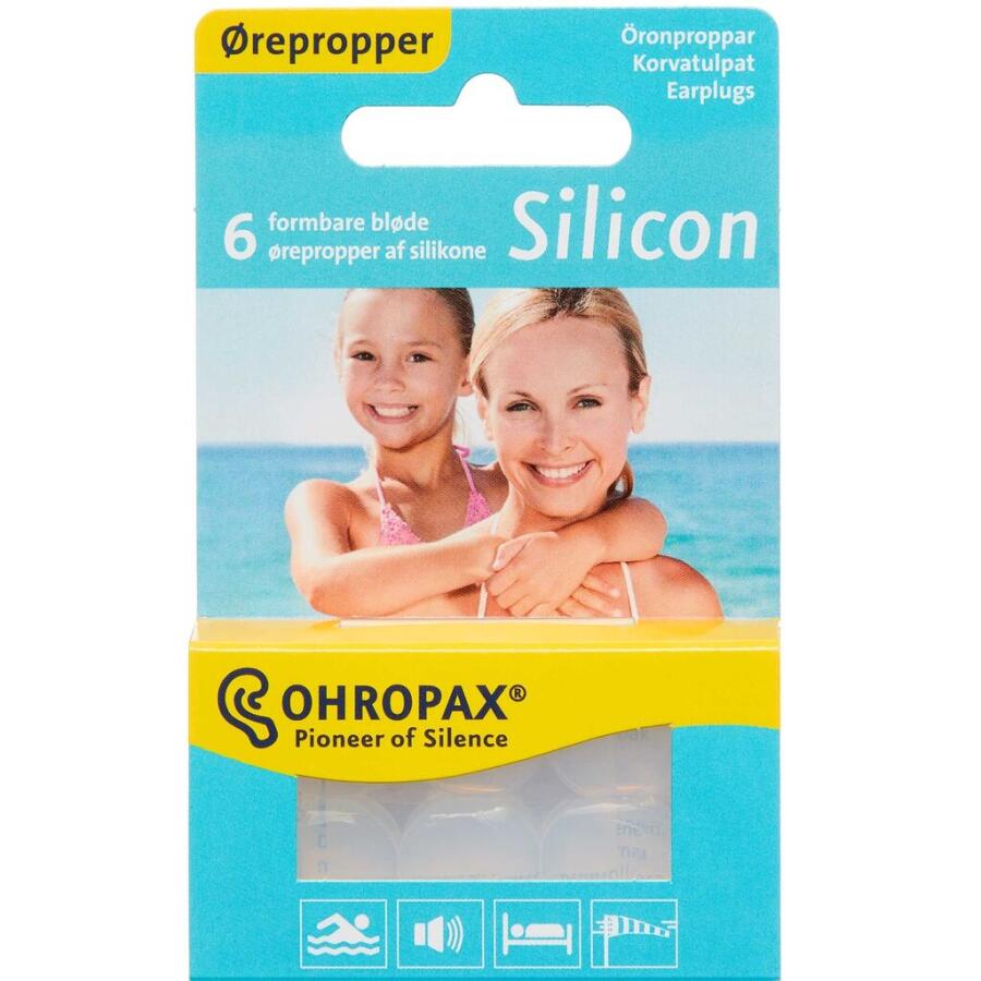 Ohropax silicon ørepropper