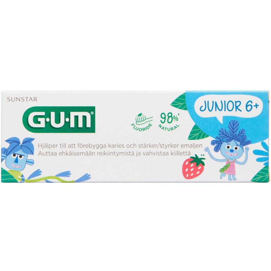 GUM JUNIOR Flourtandpasta 6+ år