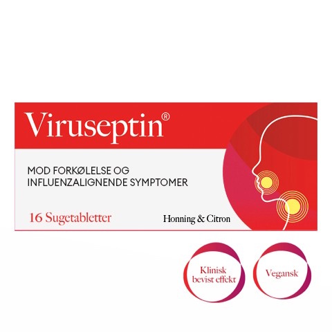 Viruseptin Sugetabletter Honey & Lemon