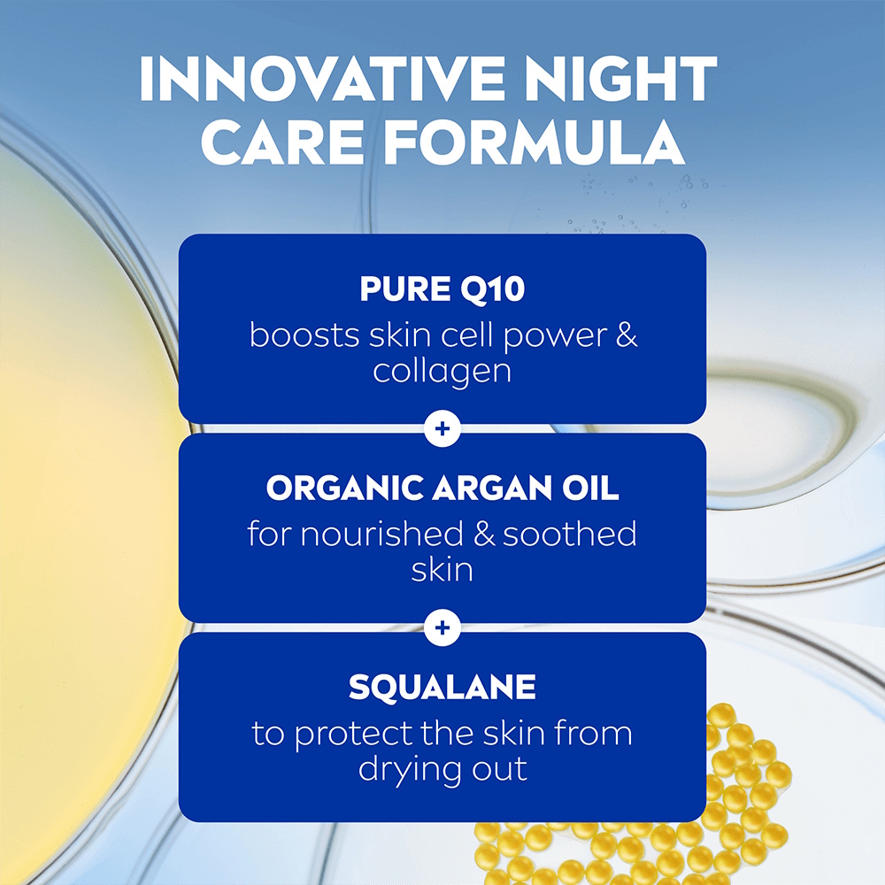 NIVEA Q10 Extra nourish night cream