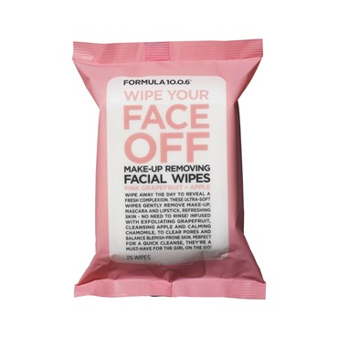 Formula 10.0.6 Wipe Your Face Off Facial Wipes