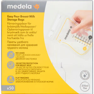 Medela Easy Pour Opbevaringsposer Til Brystmælk