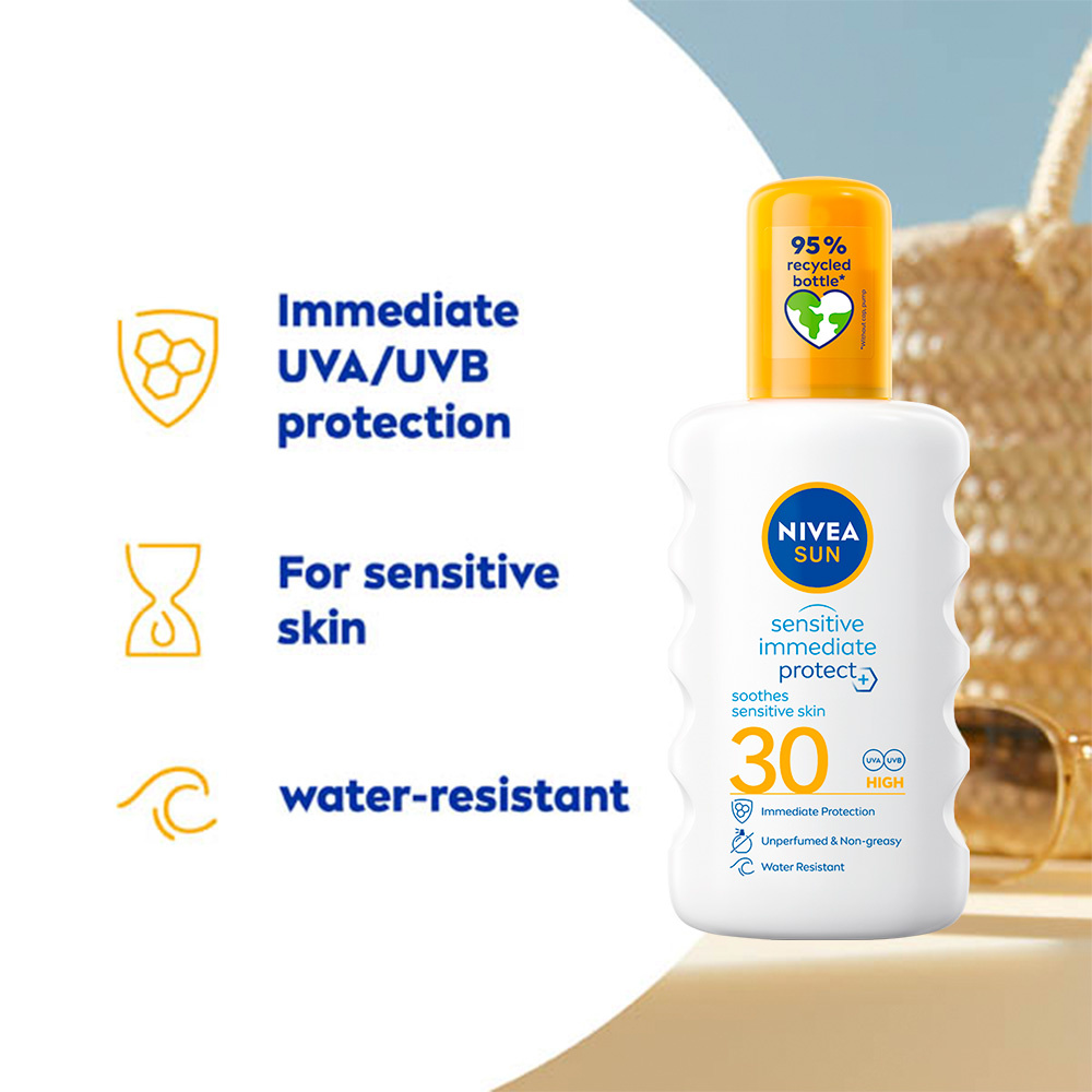 NIVEA Sensitive Soothing Spray SPF 30