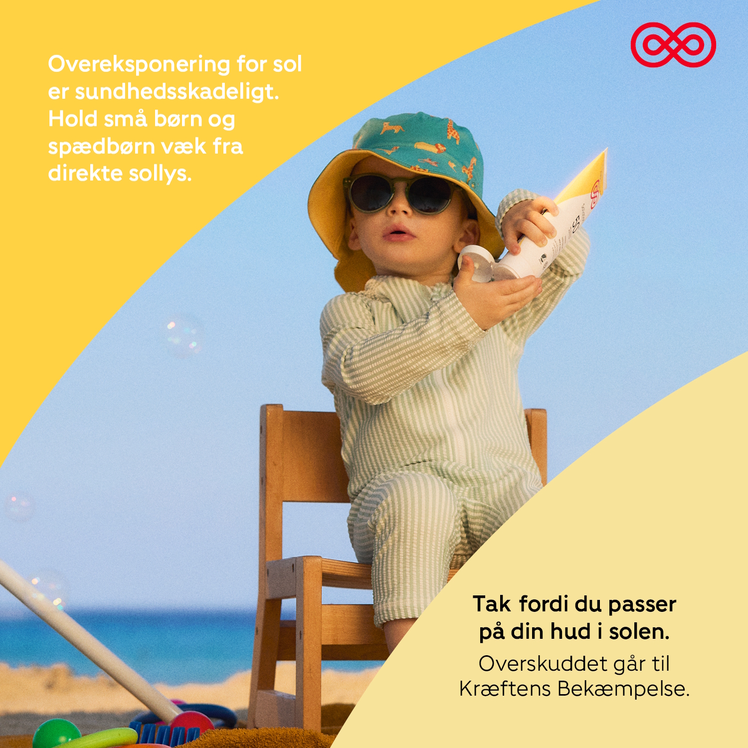 Kræftens Bekæmpelse Ansigtssolcreme SPF 50