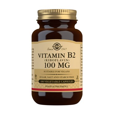 SOLGAR B2-VITAMIN 100 mg (Riboflavin)