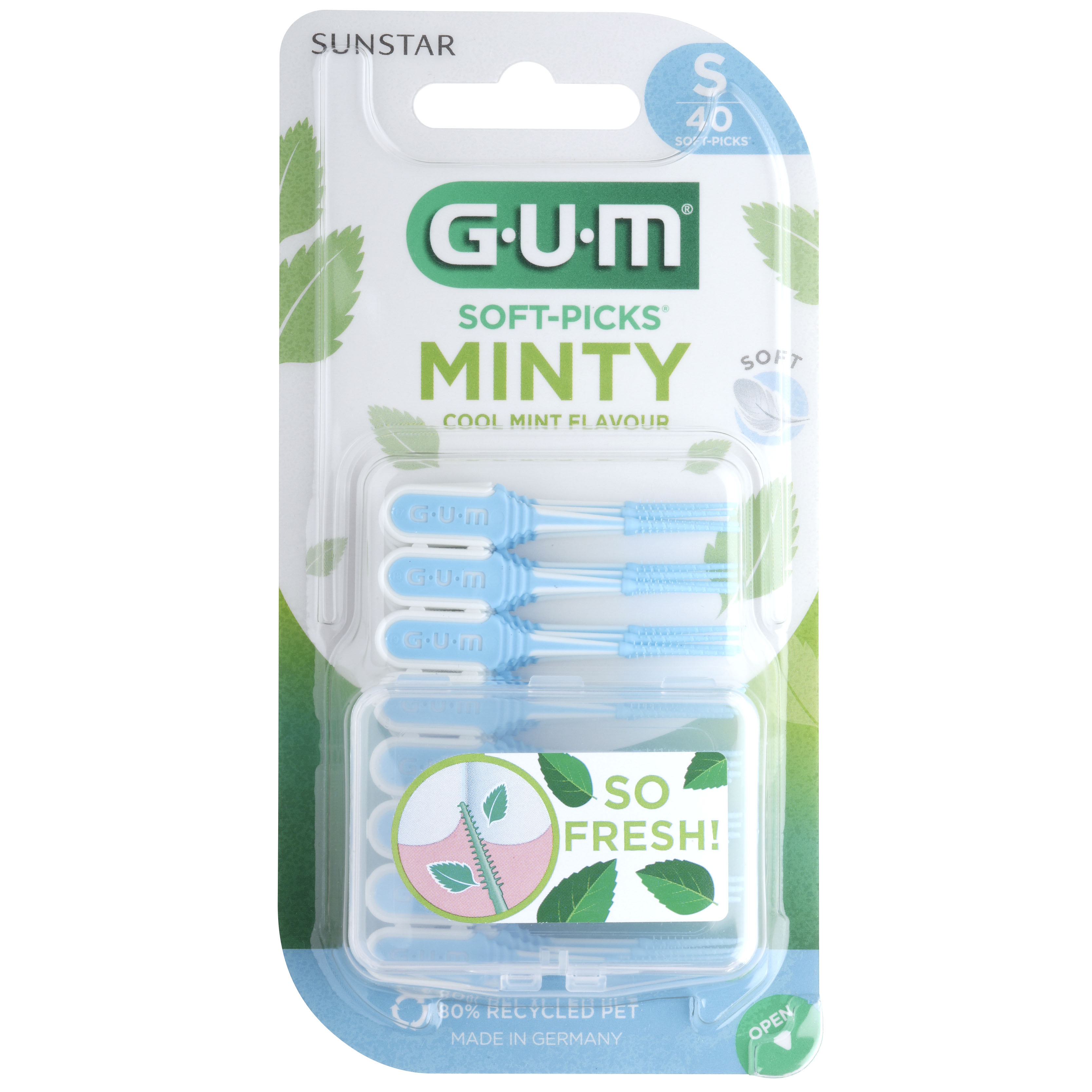 GUM SOFT-PICKS MINTY Small