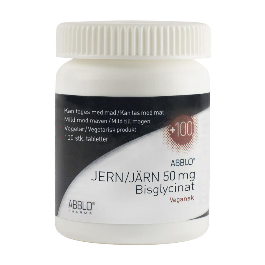 ABBLO Jern 50 mg. Tabletter