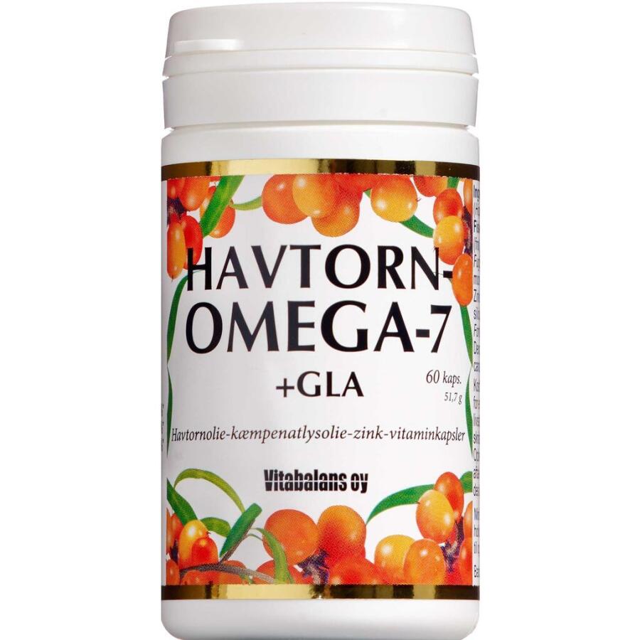 Havtorn Omega 7 +GLA kapsler