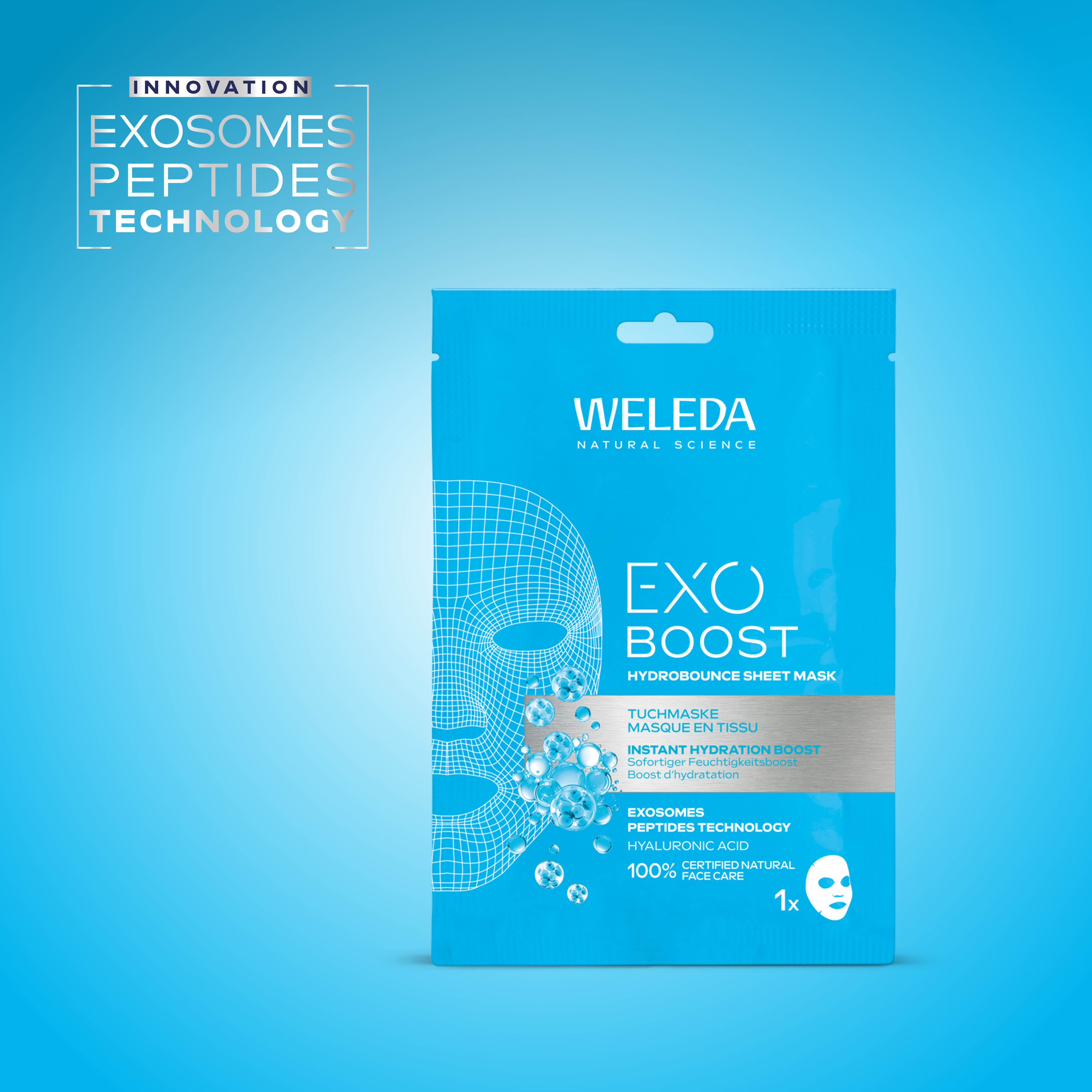 Weleda Exo Boost Hydrobounce Sheet Mask