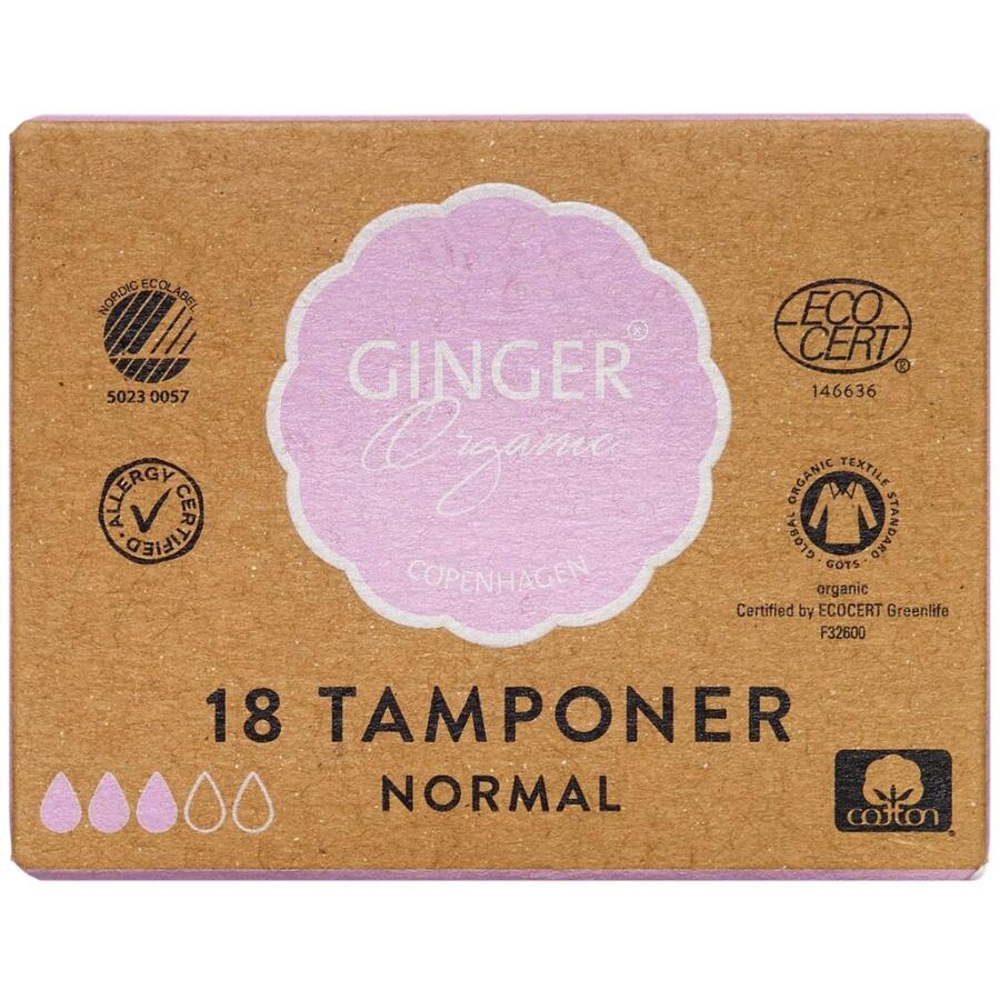 GingerOrganic Tampon Normal