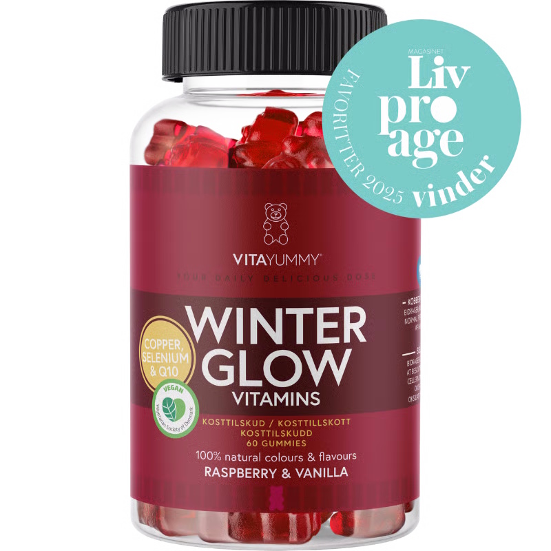 VitaYummy Winter Glow (Raspberry Vanilla) - 60 stk.