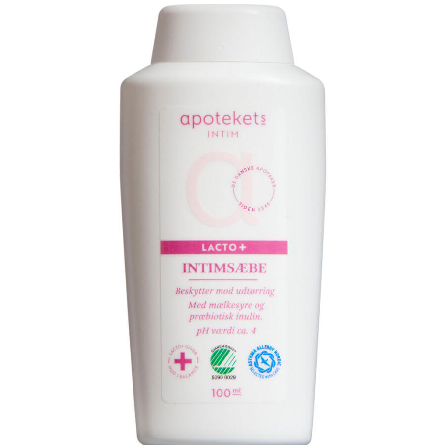 Apotekets Intimsæbe Lacto+ 100 ml