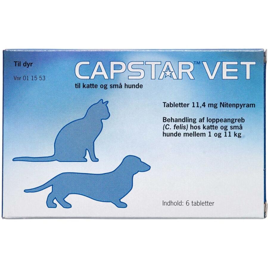 Capstar Vet. t. kat+små hunde