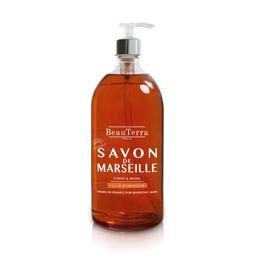 BeauTerra Marselle Liquid Soap - Orange Blossom