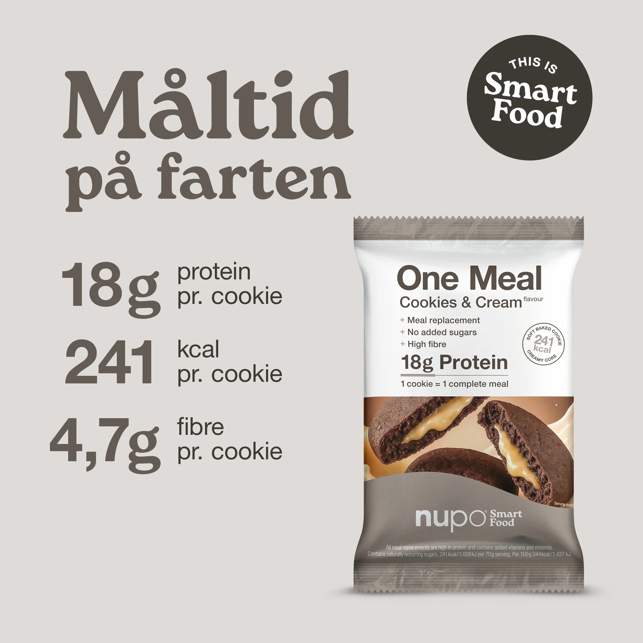 Nupo One Meal +Prime Cookies and Cream