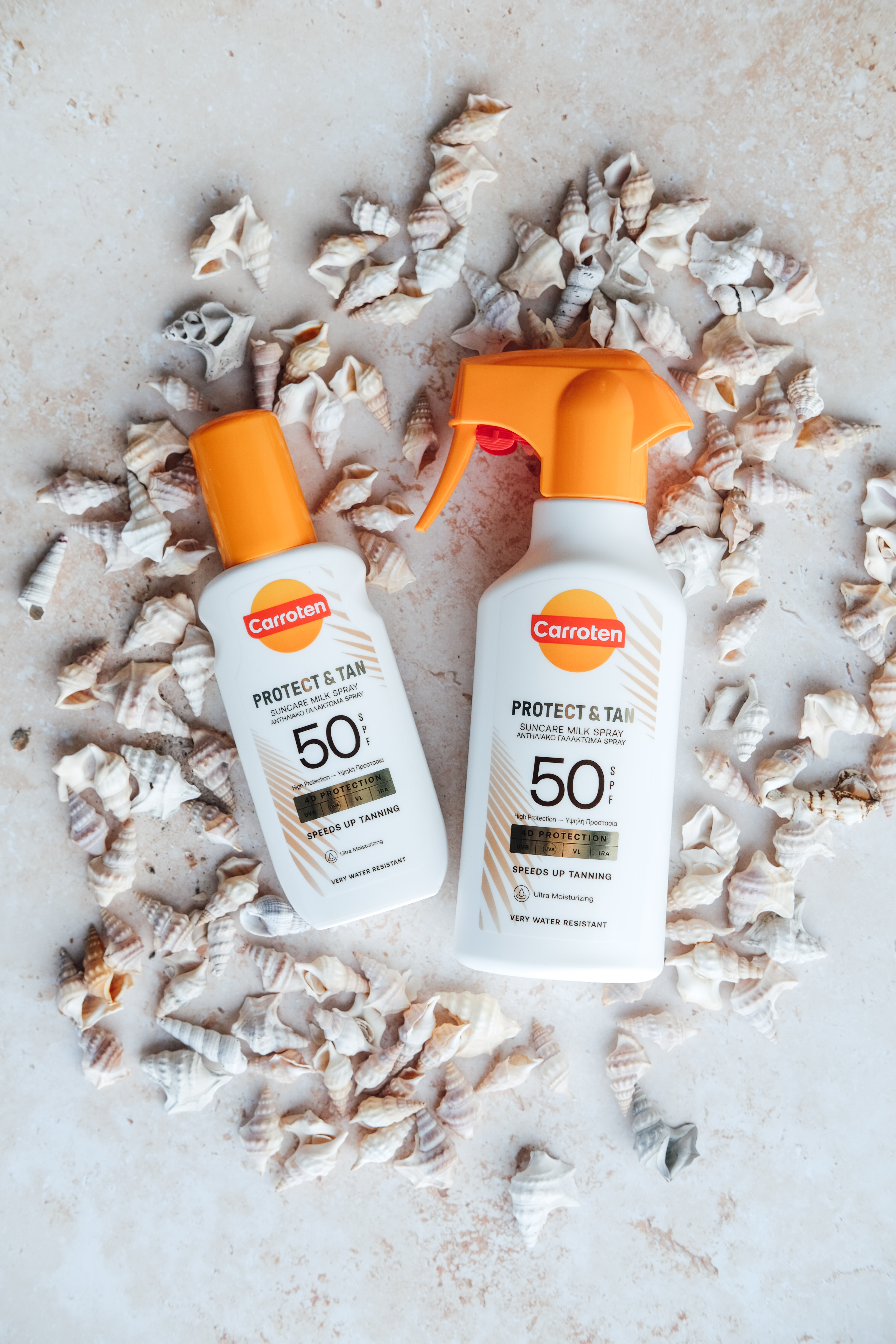 Carroten Protect & Tan Milk Trigger Spray SPF 50