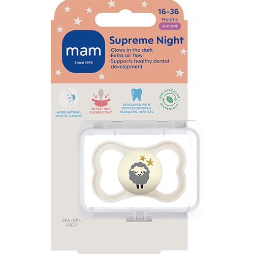 MAM Supreme Night 16-36m Silk 1p Box H Neutral