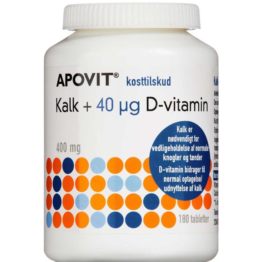 APOVIT Kalk + 40 µg D-vitamin