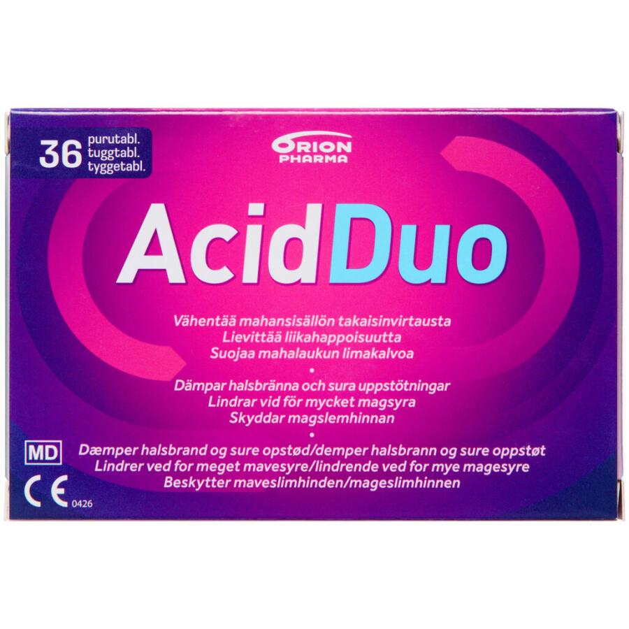 AcidDuo tyggetabletter