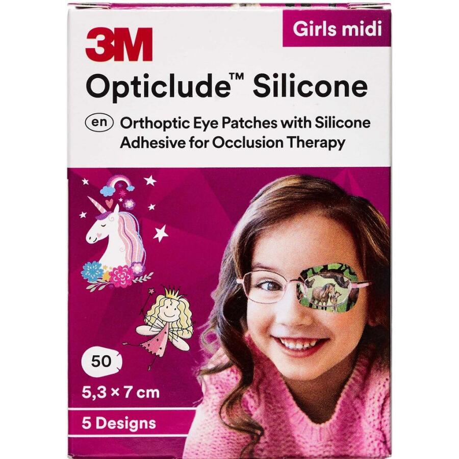 3M Opticlude Skeleplaster Medi Pige