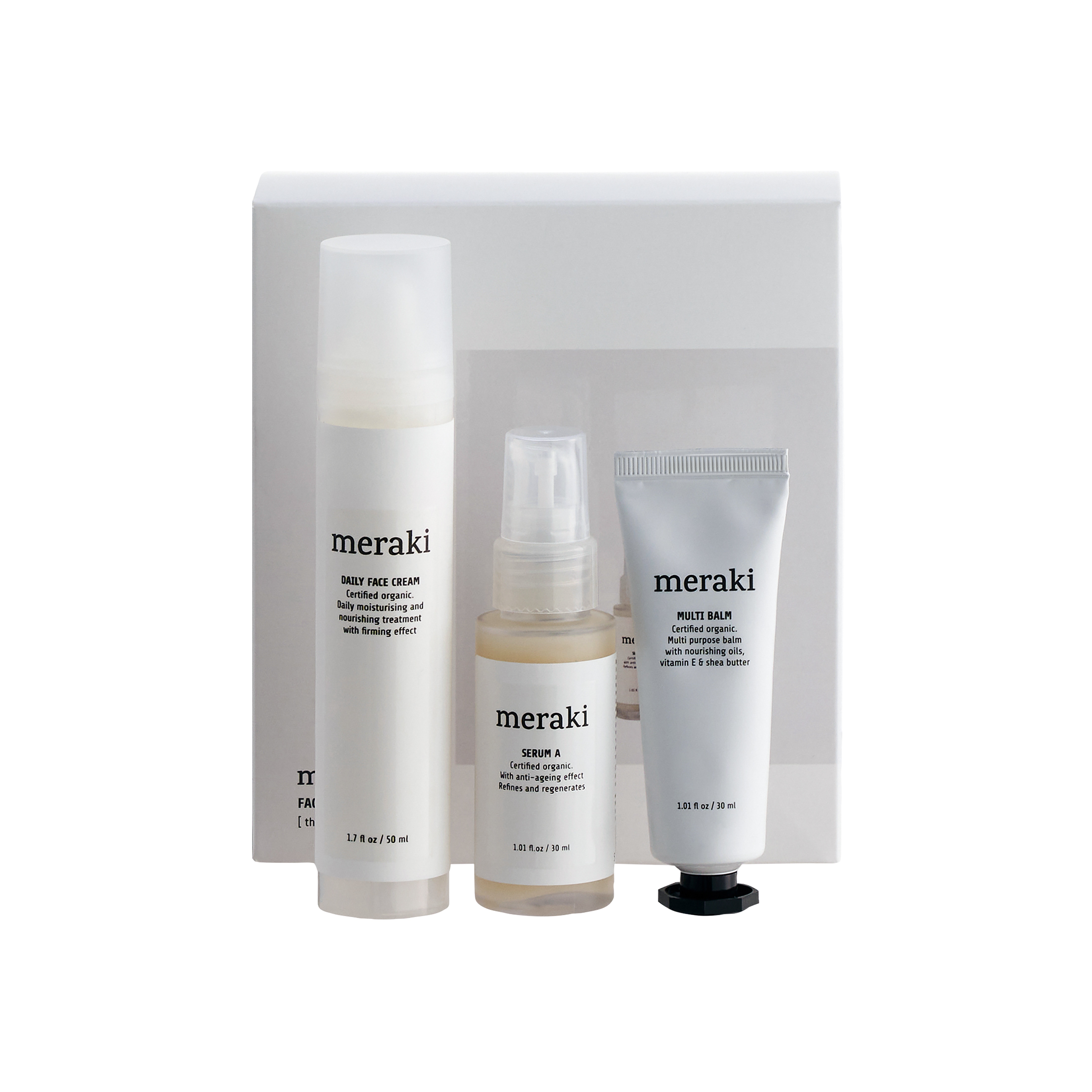 Meraki Gaveæske The Moisturising Kit Face Care
