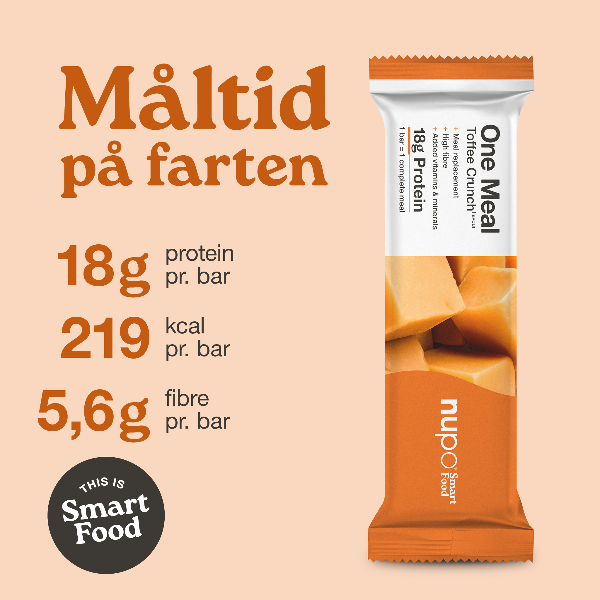 Nupo Meal Bar Toffee Crunch