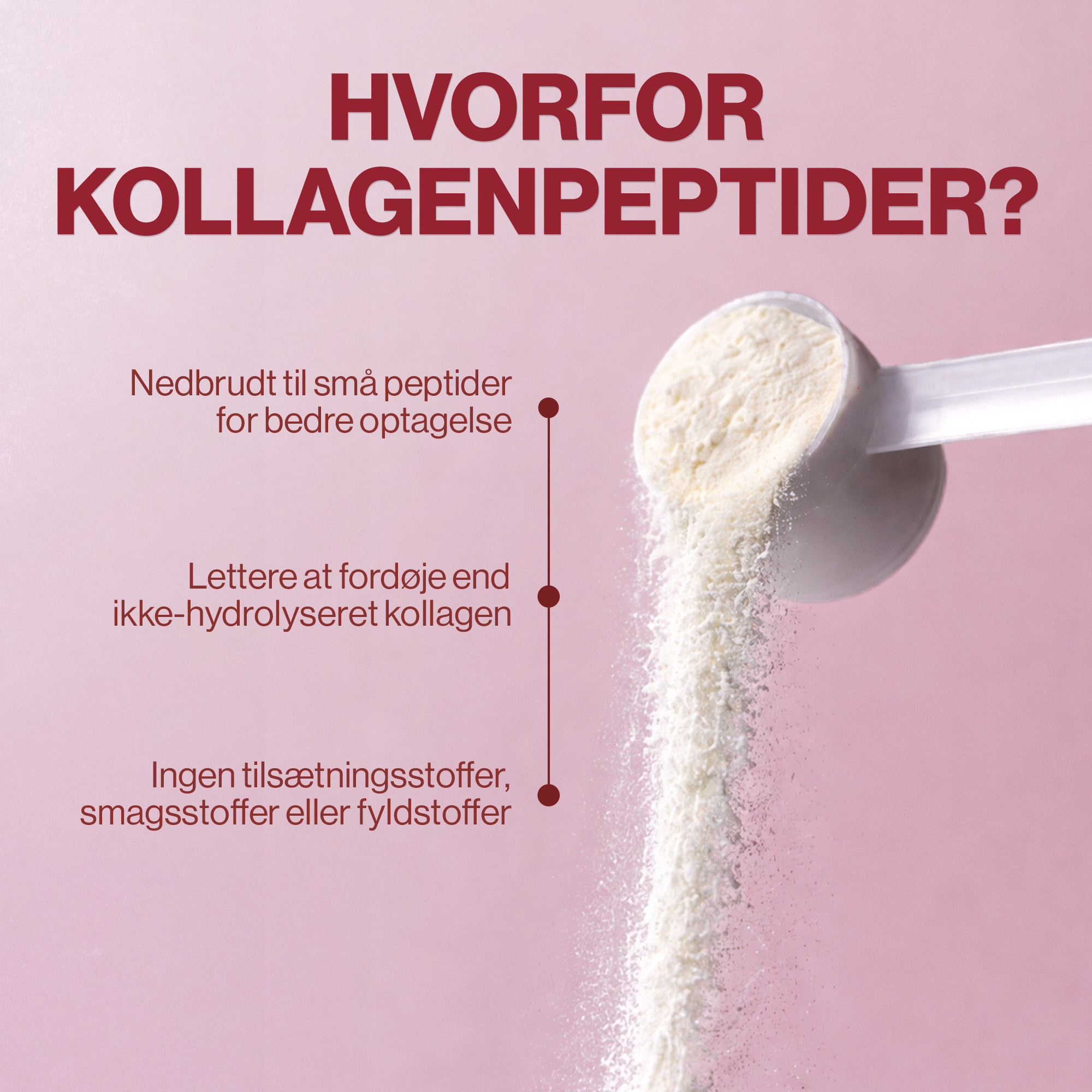 4 HER Collagen Pure kollagenpulver 500 g