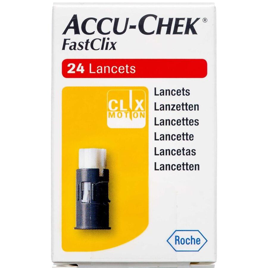 Accu-Chek FastClix Lancetter (4 tromler med 6 stk)