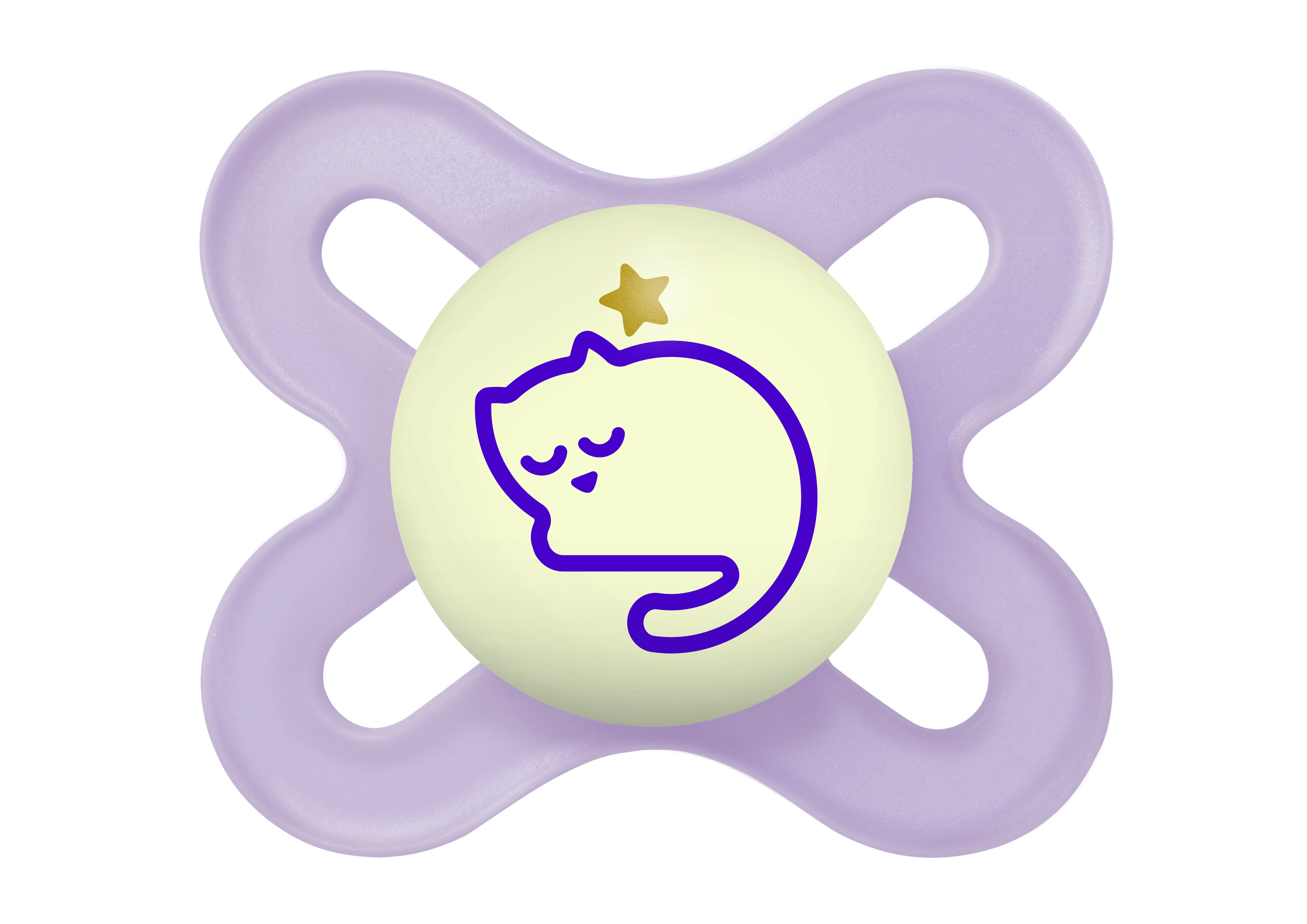 MAM Original Start Night Silk 0-2m 1p Box V Pink