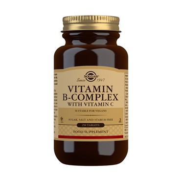 SOLGAR VITAMIN B-COMPLEX + C