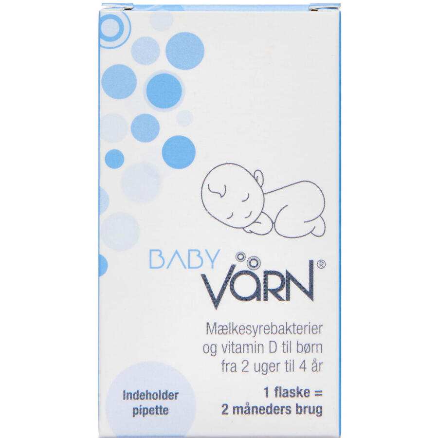 BabyVärn Mælkesyrebakterier og Vitamin D