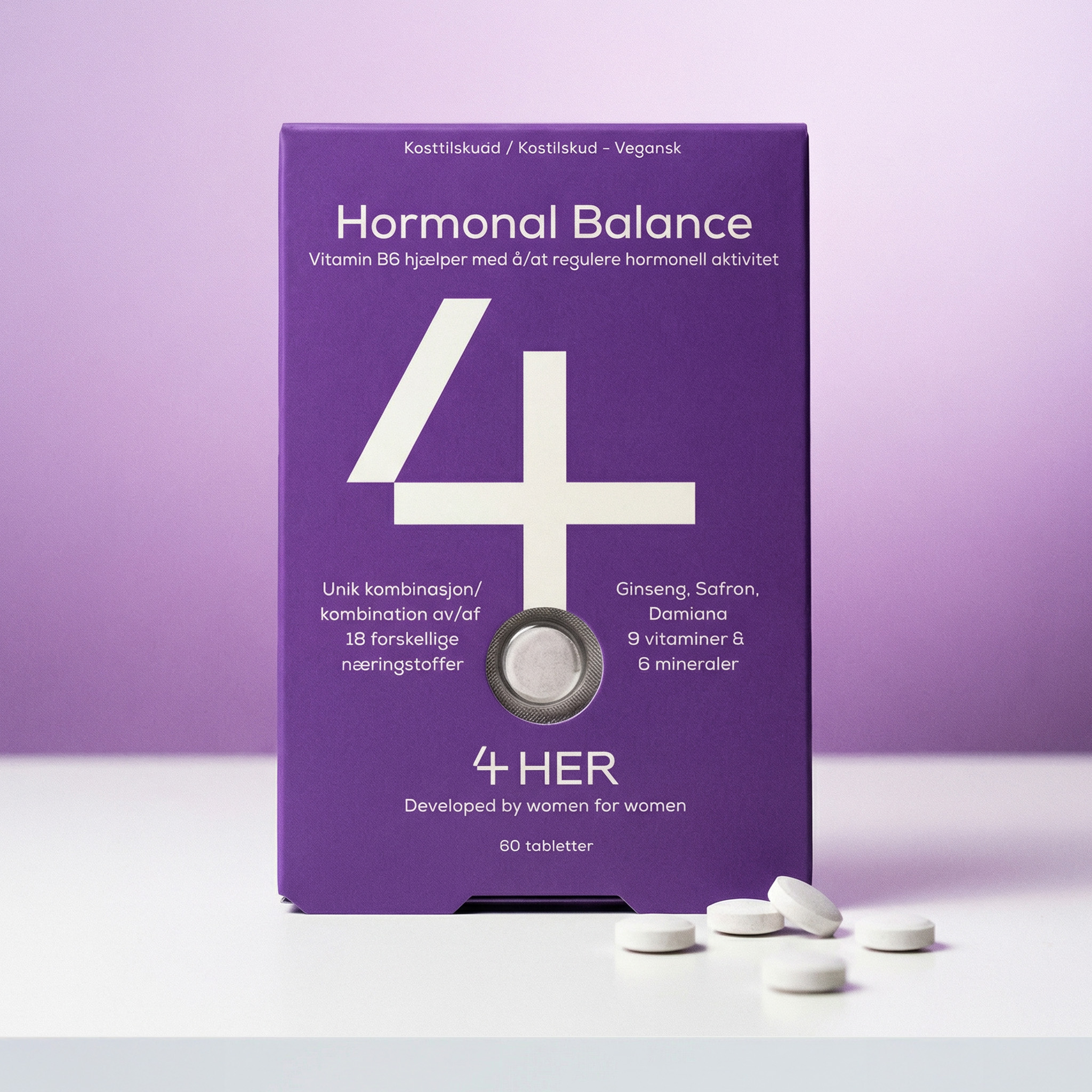 4 HER Hormonal Balance 60 stk