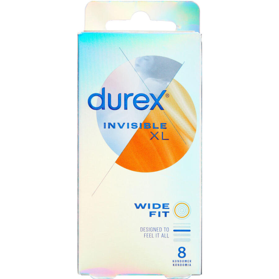 Durex Invisible XL Wide Fit Kondomer