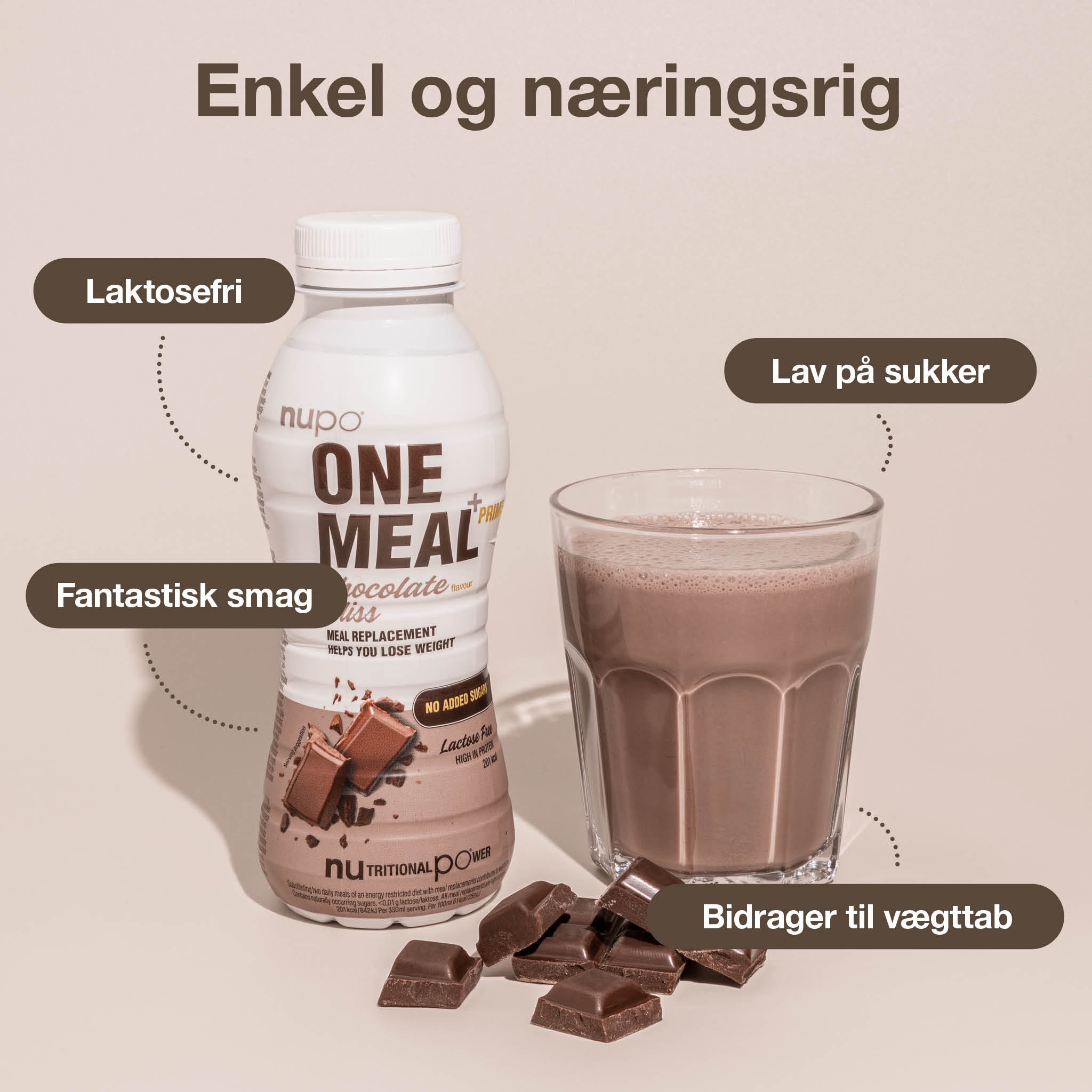 Nupo One Meal +Prime RTD Chocolate