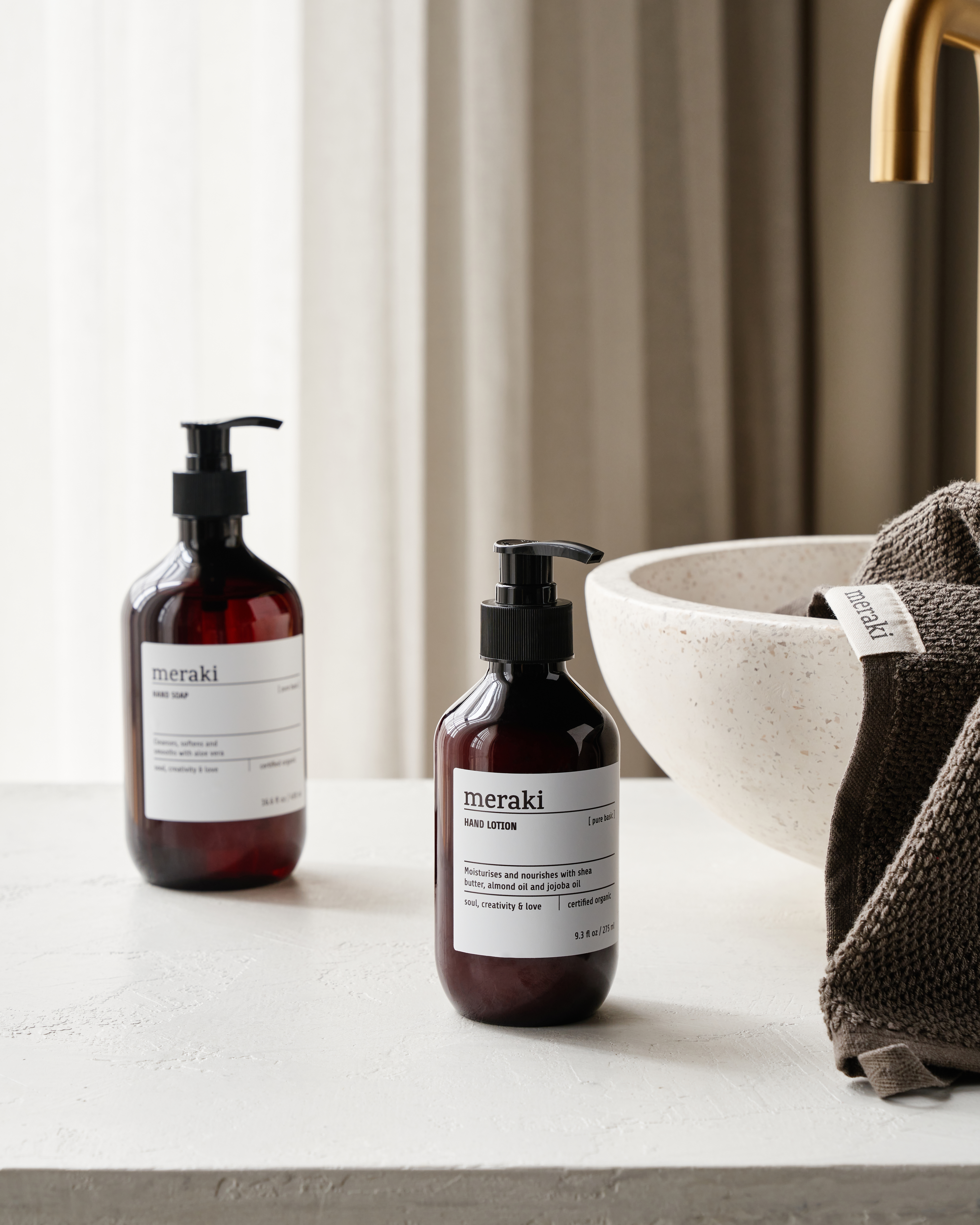 Meraki Hand Lotion, Pure Basic