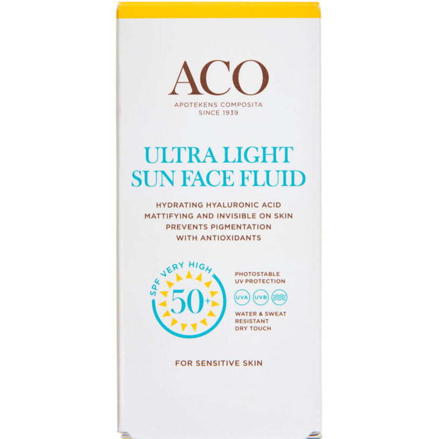 ACO Sun Ultra Light Face Fluid SPF 50+