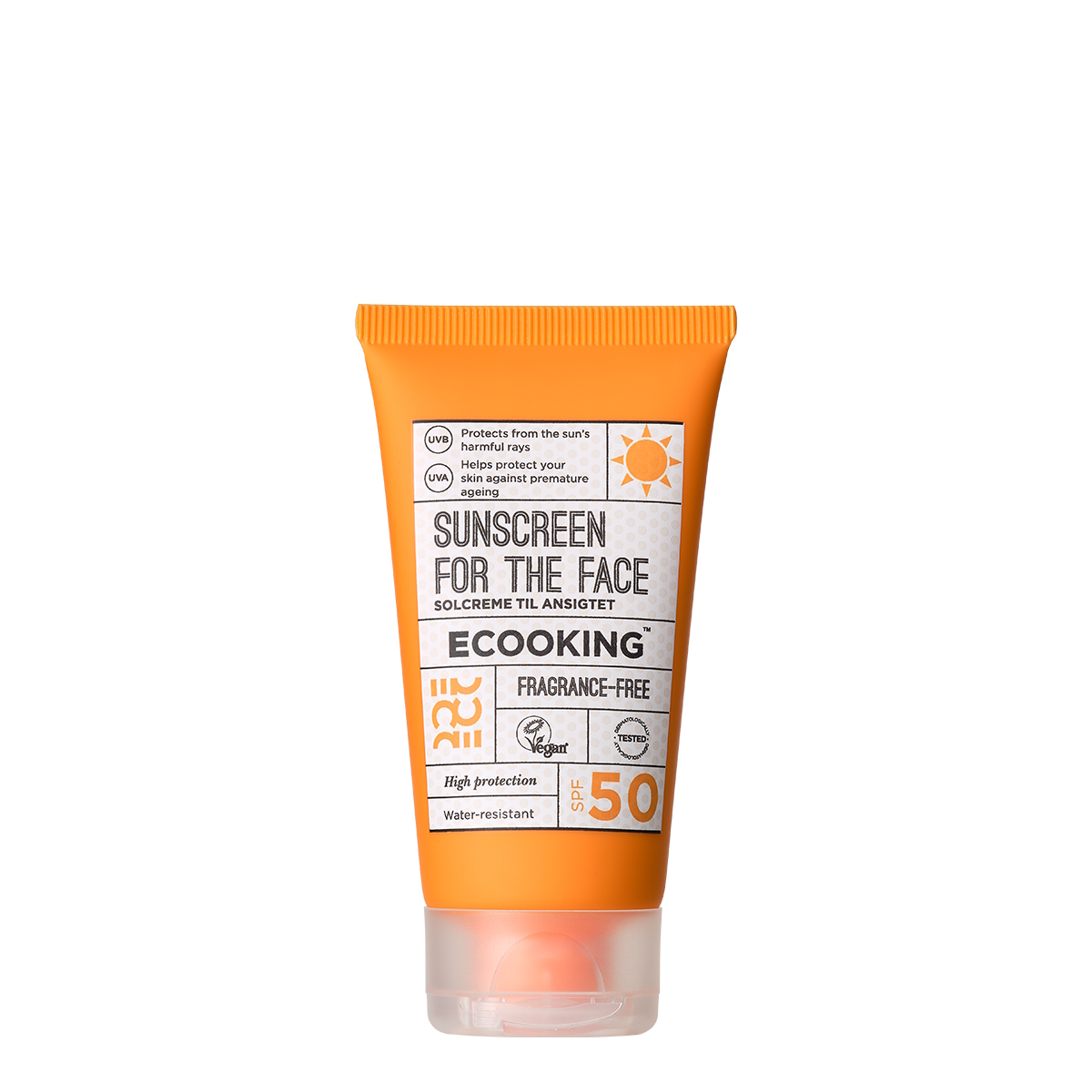 Ecooking Solcreme Ansigt SPF 50 50 ml