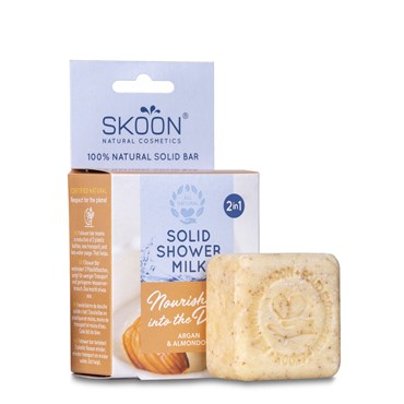 Skoon Solid Shower Milk Nourishing Into The Deep 2-in-1