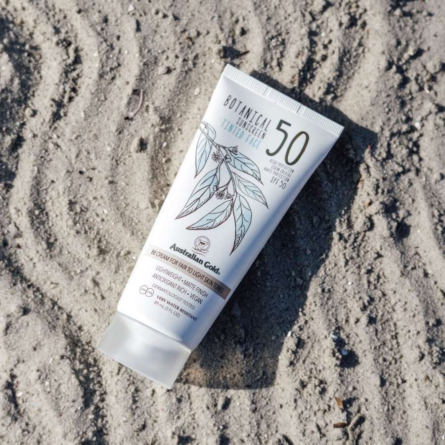 Australian Gold Botanical SPF 50 Tinted Face Fair-Light