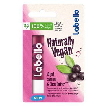 Labello Naturally Vegan Acai berry