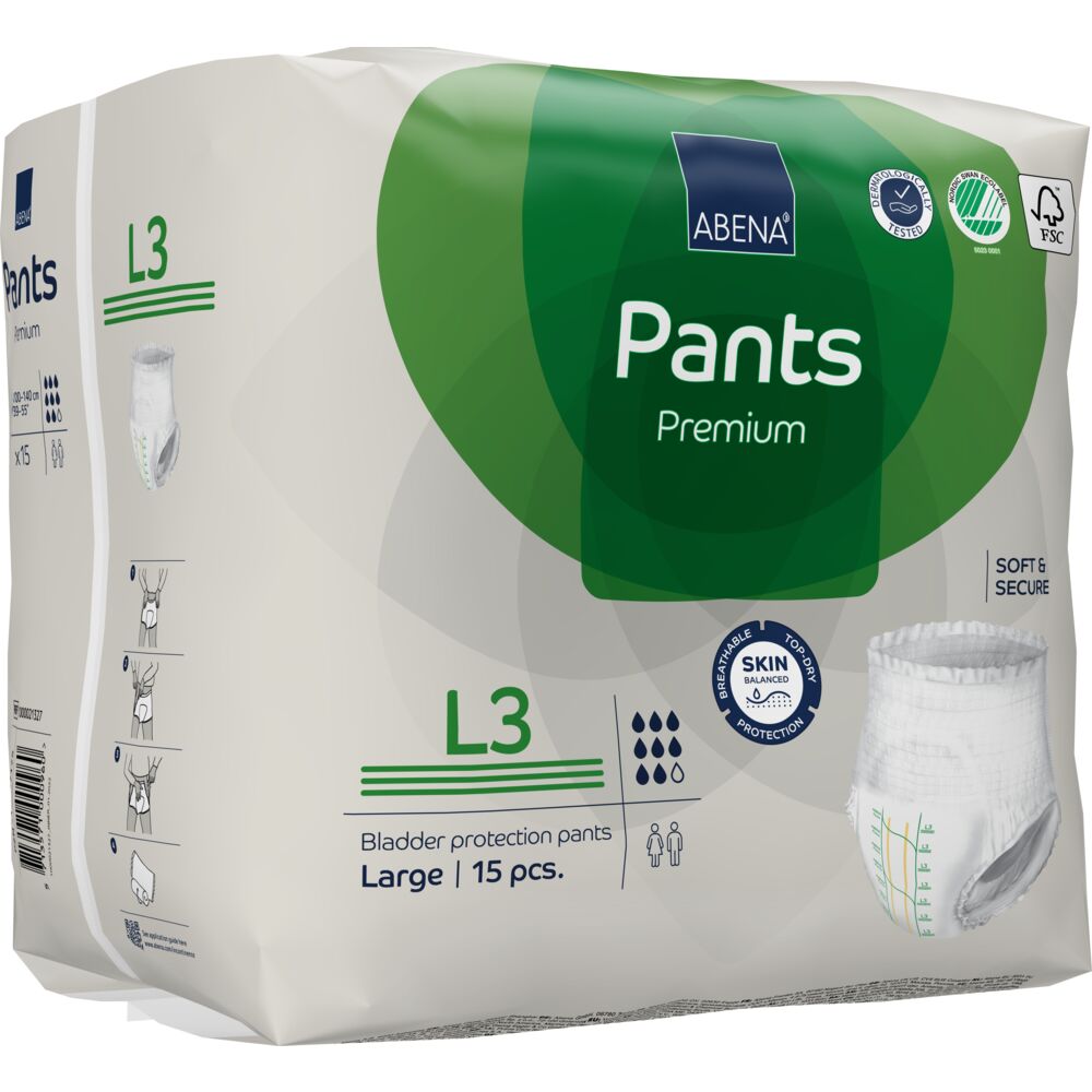 Abena Pants L3 Premium Grøn