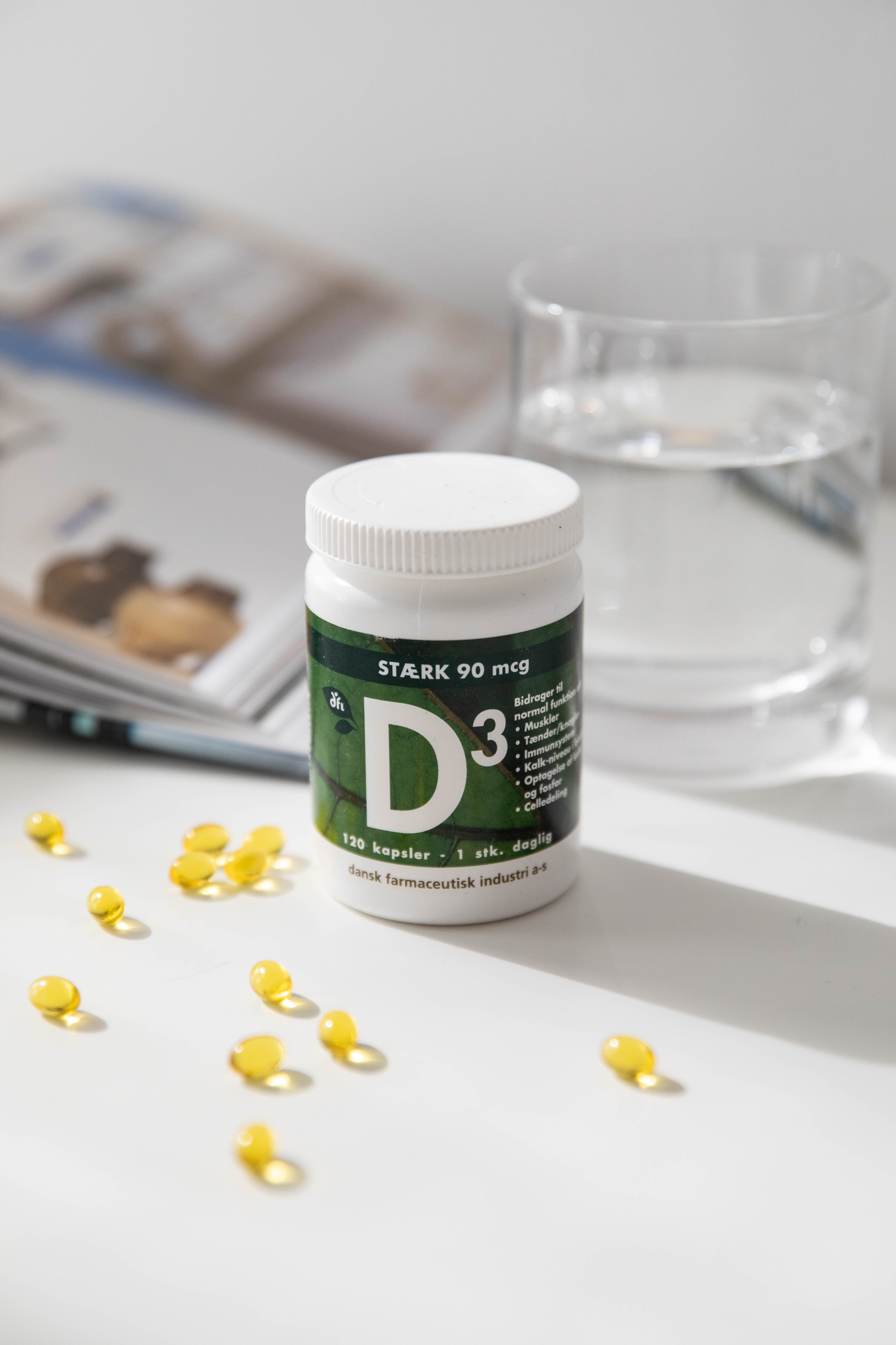 D3-Vitamin Stærk Kapsler 90 µg