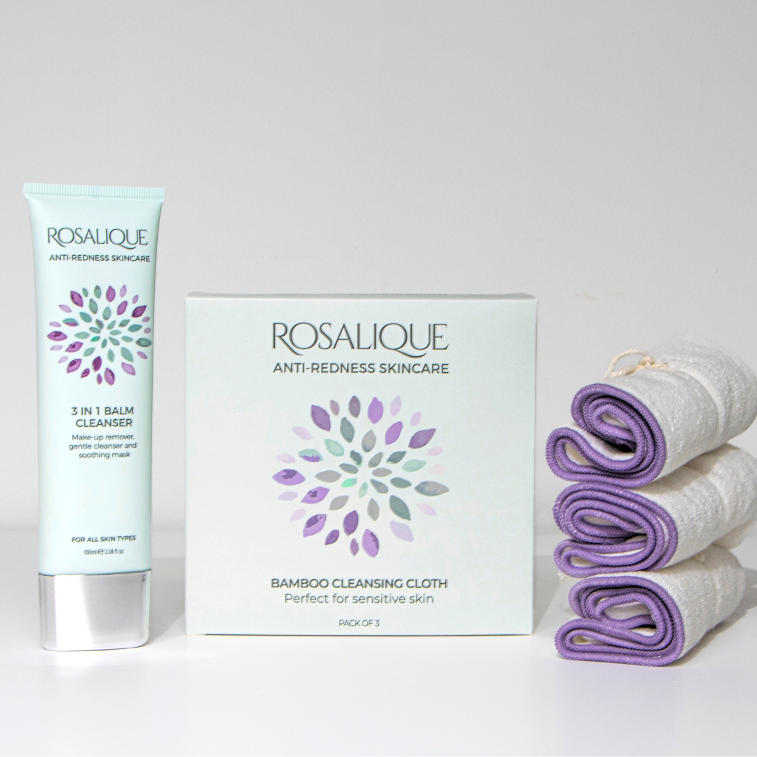 Rosalique Balm Cleanser inkl. 3 stk. Bamboo Cloth