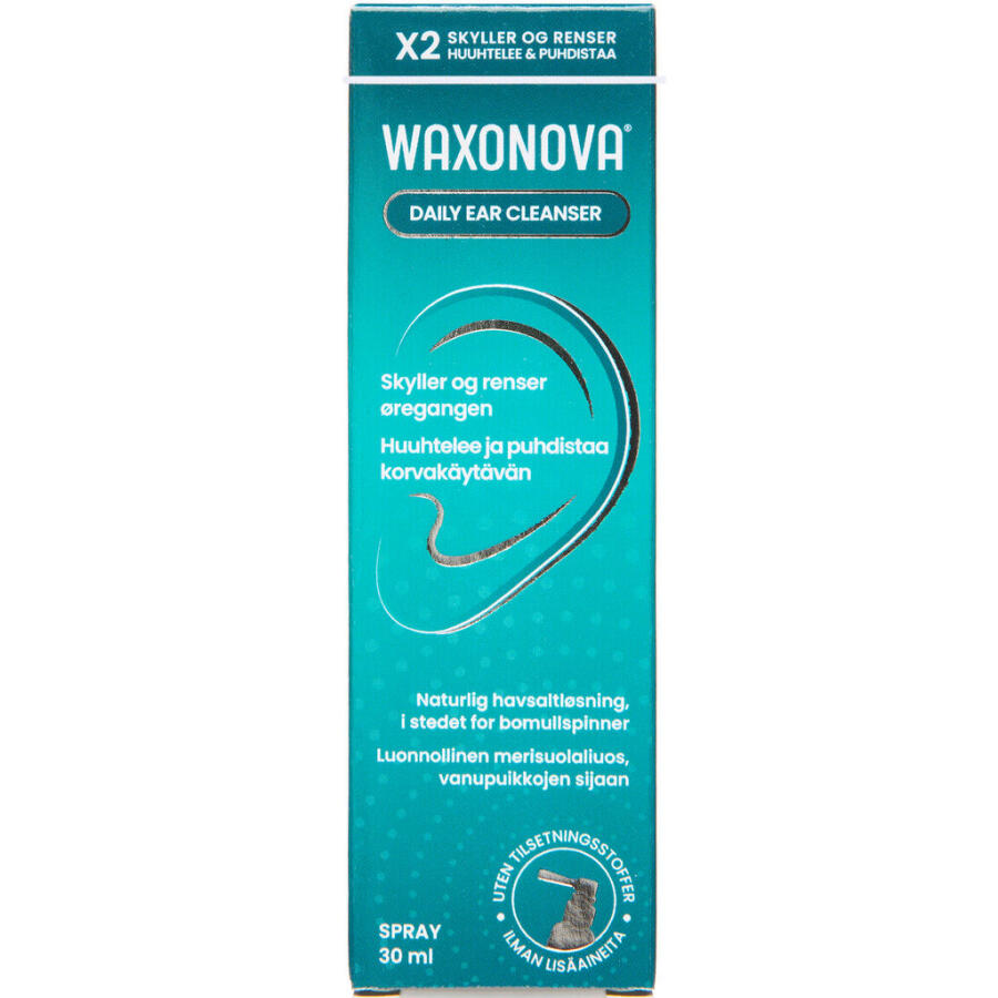 Circius Pharma Waxonova Daily Ear Cleanser Spray