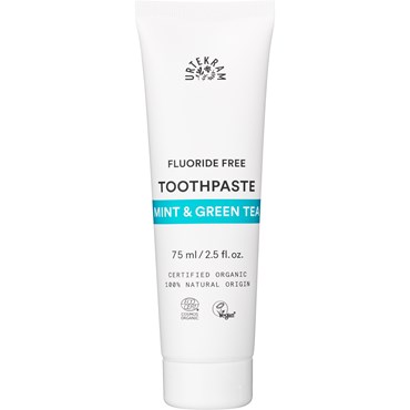 Urtekram Mint & green Tea Toothpaste Organic 75 ml