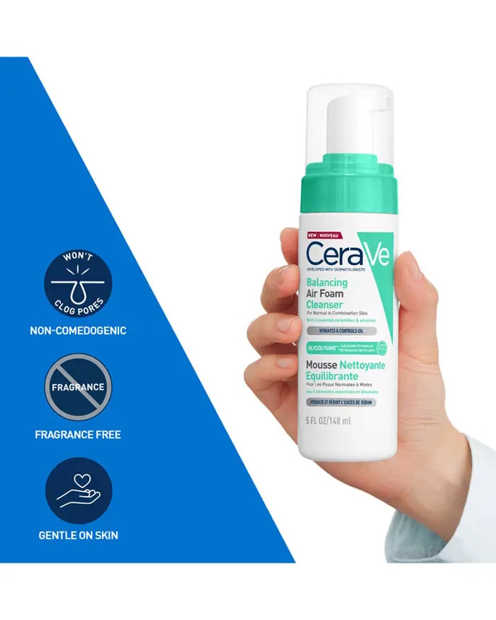 CeraVe Balancing Air Foam Cleanser