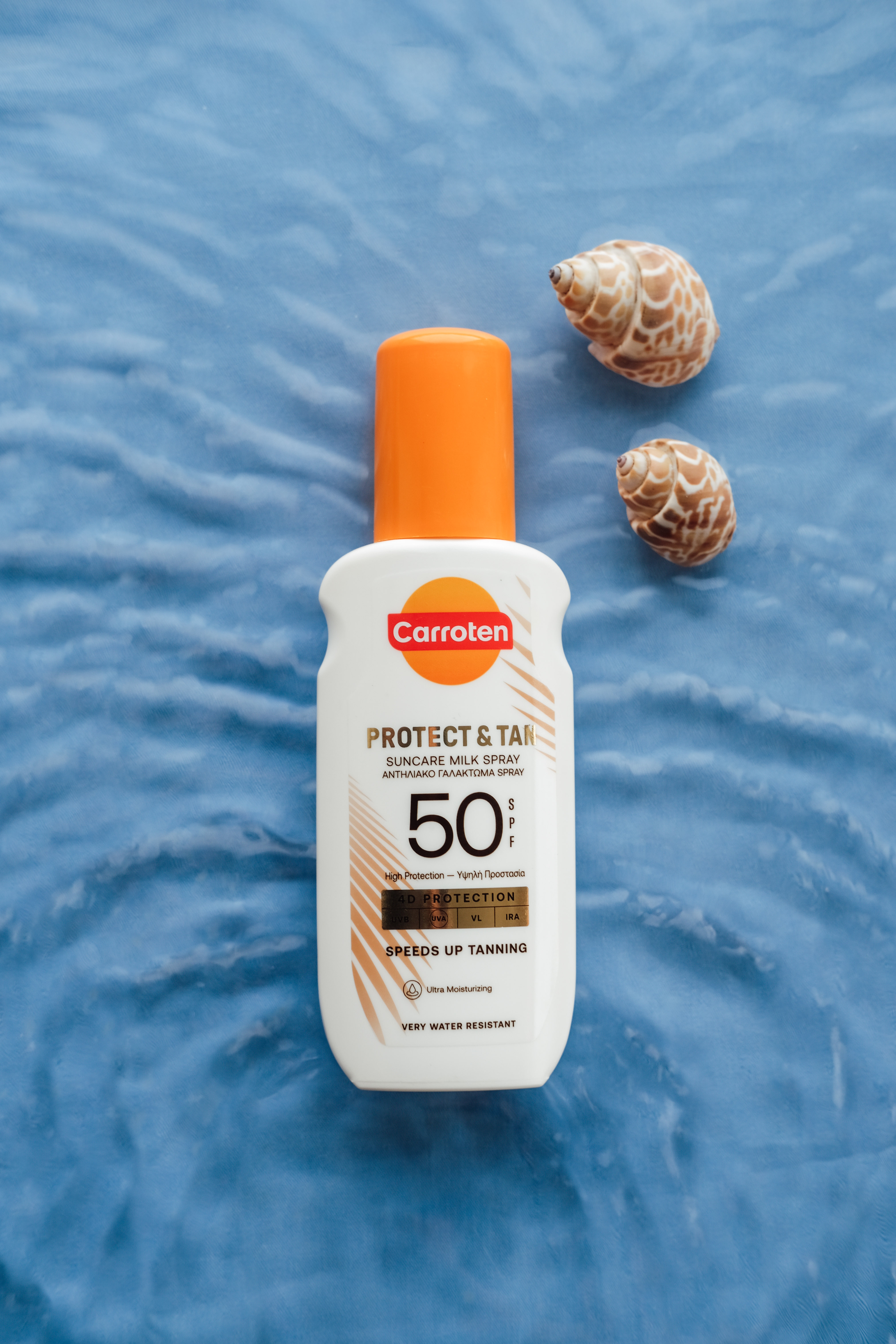 Carroten Protect & Tan Body Milk Spray SPF 50