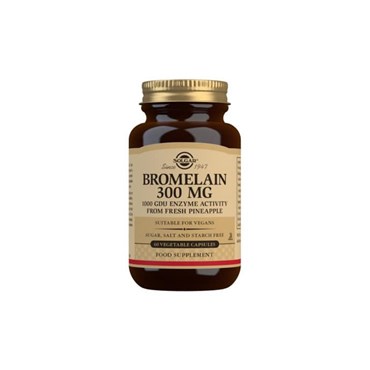 SOLGAR BROMELAIN 300MG