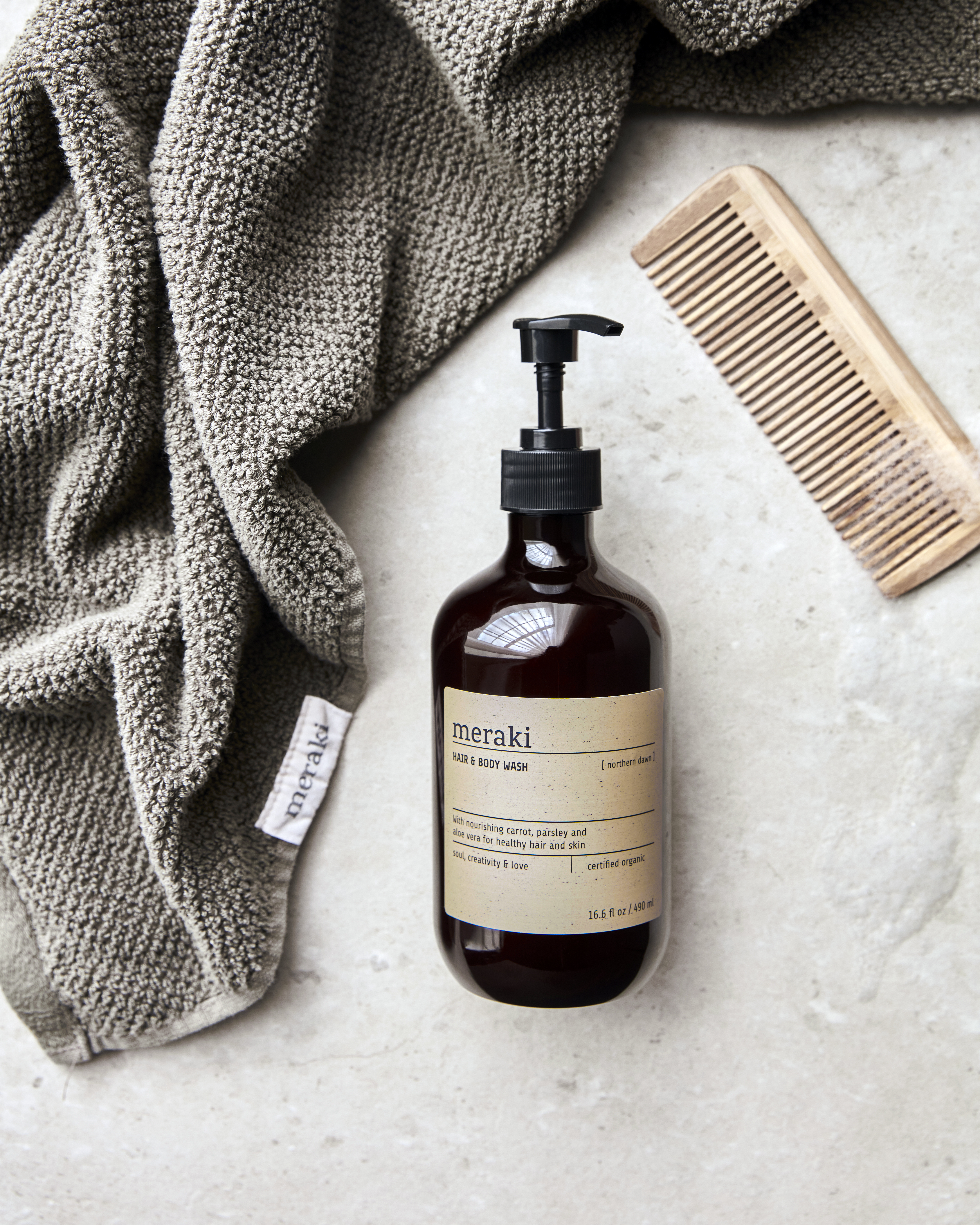 Meraki Hair & Body Wash, Northern Dawn